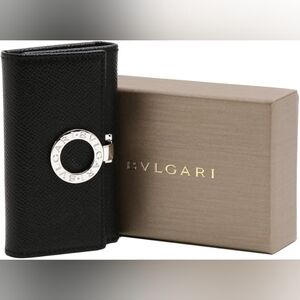 Authentic Bvulgary keychain holder wallet - 3 rings (Unisex)